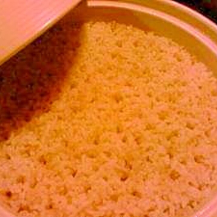 【味鍋(土鍋)】で玄米を炊く